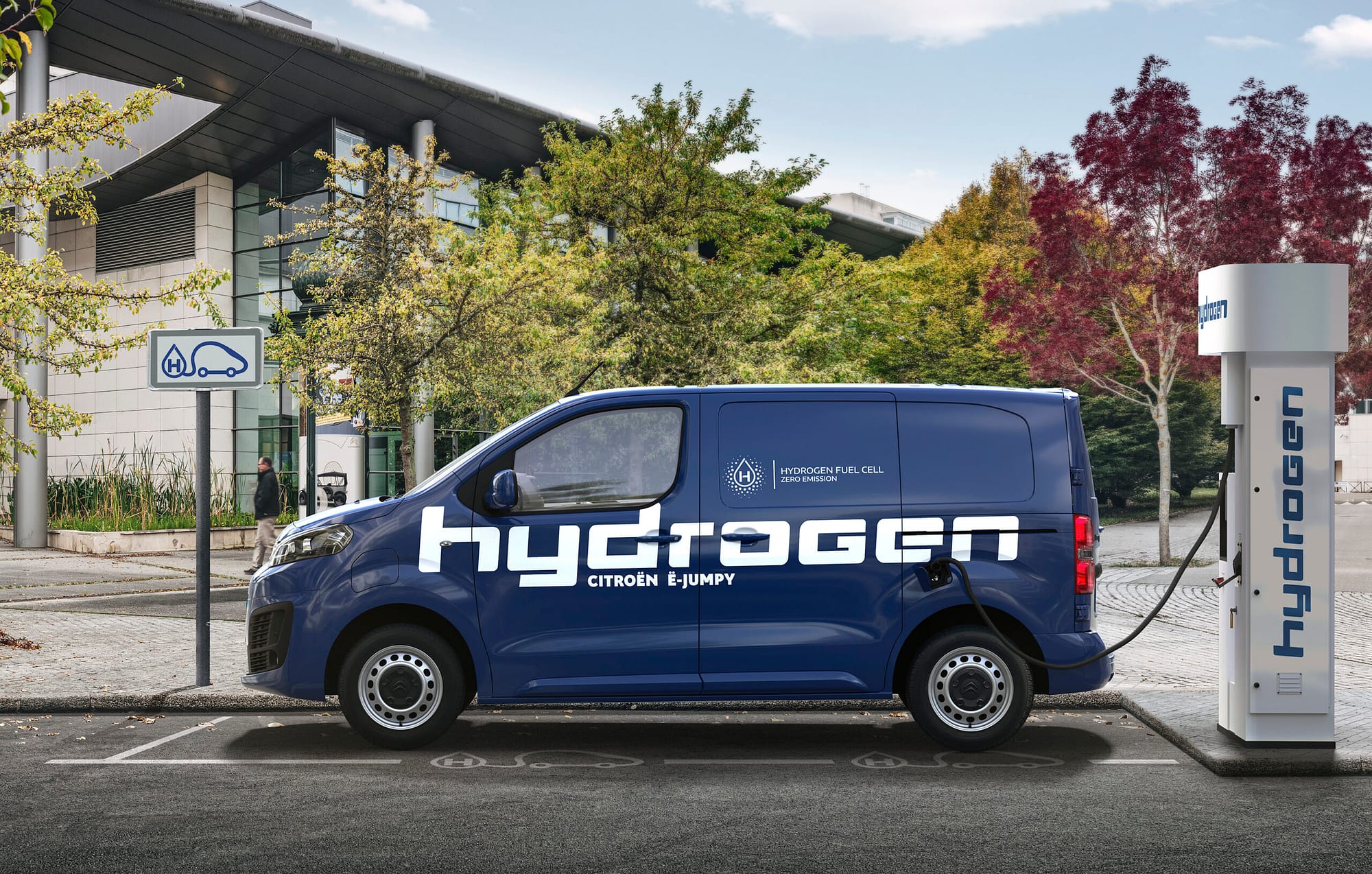 Der neue Citroën ë-Jumpy Hydrogen